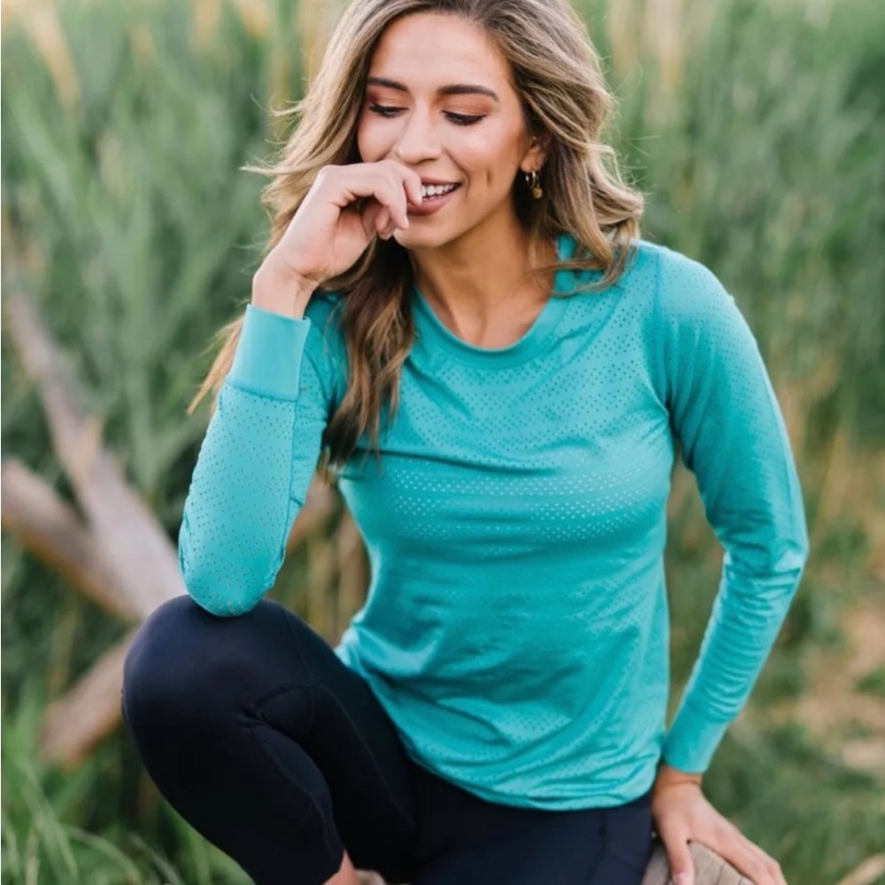 Zyia Active Chill Vented Long Sleeve Shirt - Large
